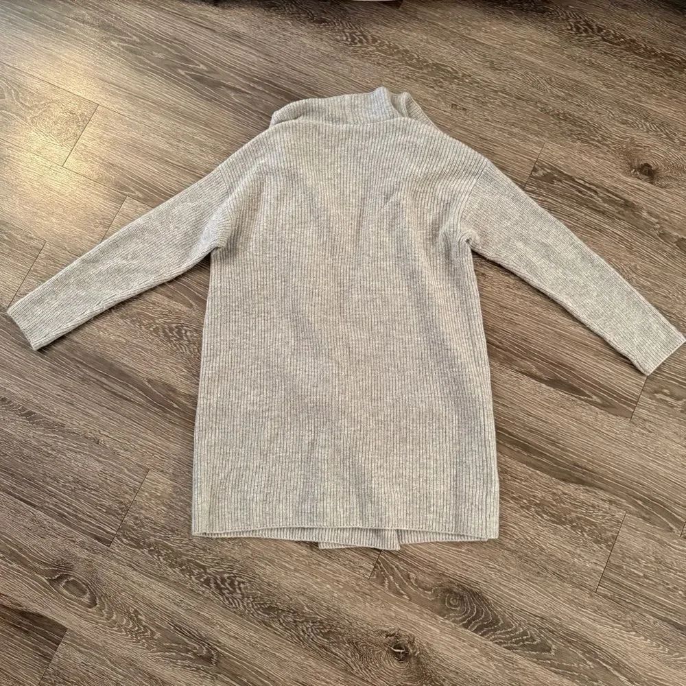 J. McLaughlin Ribbed Cashmere Open Cardigan - Picture 6 of 6